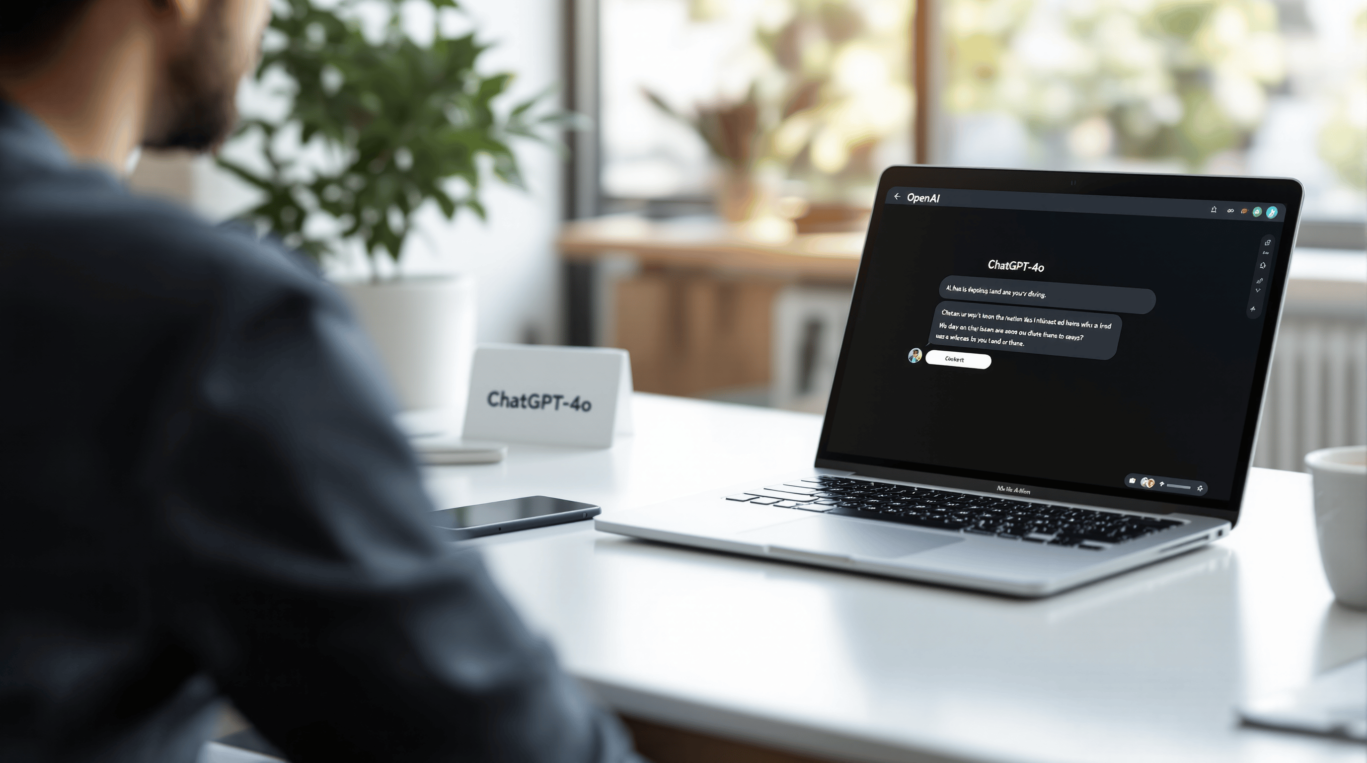 Screenshot of ChatGPT interface showing a conversation